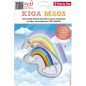 Vyměnitelný obrázek KIGA MAGS Rainbow Lui k batůžkům KIGA