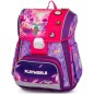 Aktovka Oxybag PREMIUM Playworld Girl, 5dílný set a svačinový box zdarma