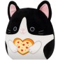SQUISHMALLOWS kočka Černo bílá - Cicely, 30 cm