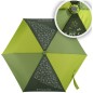 Dětský skládací deštník s magickým efektem, Magic Rain Effect zelený