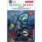 Doplňková sada obrázků MAGIC MAGS Glow Shark Dexter k aktovkám GRADE, SPACE, CLOUD, 2v1 a
