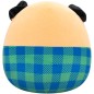 SQUISHMALLOWS 30 cm Mops ve flanelové košili - Prince