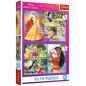 Puzzle 2x70 Disney Princezna - Pohádkové dny