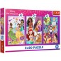 Puzzle 3x80 Princezny Disney - Princezniny přátelé