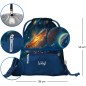 Školní batoh pro prvňáčky Baagl Airy Vesmír set