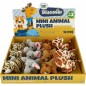 Zvířátko safari/ZOO plyš 10-15cm 4 druhy 3m+