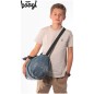 Dětská sportovní taška BAAGL Hoop Dust Blue