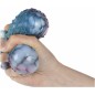 Míček antistresový mačkací mech 7,5cm 3 barvy