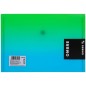 Psaníčko s drukem A5 OMBRE zelená