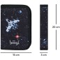 Školní aktovka pro prvňáčka Baagl Zippy plus Pixel Space: aktovka SET, penál, sáček