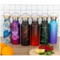 BAAGL Termoláhev s bambusovým víčkem Galaxy 500 ml