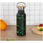 BAAGL Termoláhev s bambusovým víčkem Numbers 500 ml