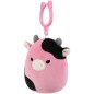SQUISHMALLOWS Klíčenka Černo růžová kráva - Pollyanna