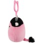 SQUISHMALLOWS Klíčenka Černo růžová kráva - Pollyanna