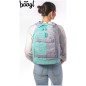 SET školní batoh Baagl Skate max Sweet: batoh, penál, sáček, sportovní taška, ledvinka