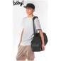 Batoh do školy pro teenagery Baagl Skate max Darkness 5dílný set