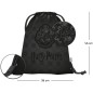 Školní set Baagl Core Harry Potter Bradavice černý: batoh, penál, sáček