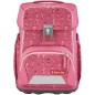 Školní aktovka Step by Step BASIS, Pink Bubbles - 4 dílný set, AGR certifikát