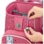 Školní aktovka Step by Step BASIS, Pink Bubbles - 4 dílný set, AGR certifikát