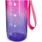 Láhev na vodu OXY LiFE 800 ml Ombre Fuchsia