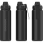 Láhev na pití z nerezové oceli coocazoo 0,7 l, Black