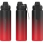 Láhev na pití z nerezové oceli coocazoo 0,7 l, Gradient Red