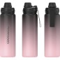 Láhev na pití z nerezové oceli coocazoo 0,7 l, Gradient Rose