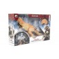 Dinosaurus chodící IC velociraptor 50cm na baterie se zvukem se světlem