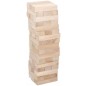 Hra Jenga věž maxi dřevo 60ks dřevěných dílků