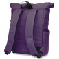 Stylový batoh Walker Roll Top Purple Velvet, doprava a gumovací pero zadarmo