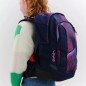 Studentský batoh Ergobag Satch match plus - Seismic Pink