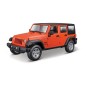Maisto - 2015 Jeep Wrangler Unlimited, metal oranžová, 1:24
