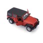 Maisto - 2015 Jeep Wrangler Unlimited, metal oranžová, 1:24