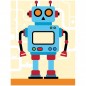 Omalovánky A5 ROBOTI