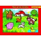 Puzzle deskové Moje první zvířátka farma 26x17cm 24 dílků MPZ