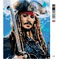 Malování podle čísel - JACK SPARROW II