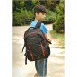 Studentský batoh Stil s kapsou na notebook Black & Red