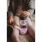 Sport láhev na pití 450 ml - indigo/růžová