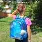 Školní batoh Ulitaa Modrá Mandala, sluchátka a doprava zdarma