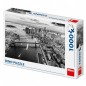 Puzzle New York Manhattan černobílé 66x47cm 1000 dílků