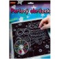 Perlový obrázek 200ks barevných perel 20,3x25,4cm 3 druhy