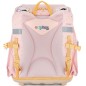 Školní aktovka pro prvňáčky Oxybag PREMIUM Light Kůň romantic 9dílný set a box na sešity zdarma