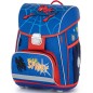 Školní aktovka Oxybag PREMIUM Spiderman 3dílný set a box A4 čirý zdarma