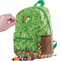 Pixie Crew dětský batoh Minecraft zeleno-hnědý