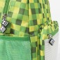 Dětský batoh Pixie zelené kostky PXB-18-04