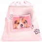 Školní batoh BELMIL 403-13 My sweet Puppy pink - SET a doprava zdarma