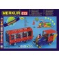 Stavebnice MERKUR 032 Železniční modely 10 modelů 300ks
