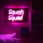 Squishmallows FIZZ Neonové světlo - Squish parta