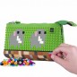 Pixie Crew velké pouzdro Minecraft zeleno-hnědé