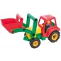 Auto traktor/nakladač s figurkou aktivní se lžící 35cm 24m+